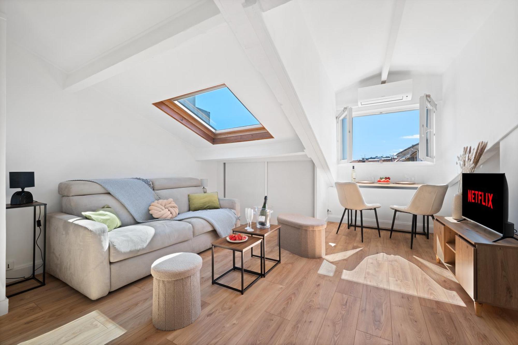 Lejlighed Charme & Soleil Au Dernier Etage Liberation Nice